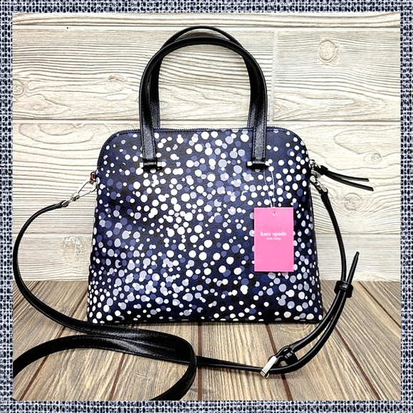 kate spade Handbags - NWT Kate Spade Maise Soiree Dot Dome Satchel/Shoulder/Crossbody Bag